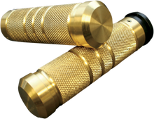 ACCUTRONIX Knurled Grooved Custom Grips - TBW - Brass GR101-KG5