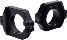 WORKS CONNECTION Elite Axle Block - Black - Honda 17-230