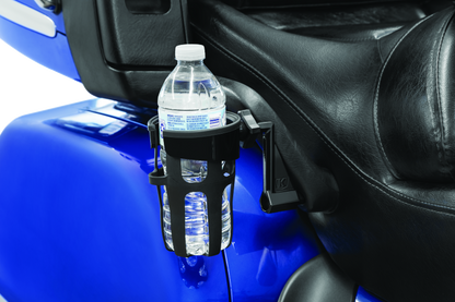 Kuryakyn Reflex Drink Holder 01-17 GL1800 Passenger Mount Black