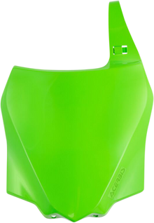 ACERBIS Front Number Plate - Green 2374050403