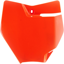 ACERBIS Front Number Plate - '16 Orange 2449405226