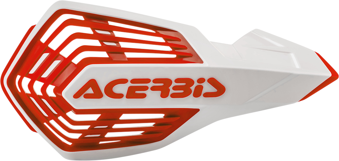 ACERBIS X-Future Handguards - White/Red 2801961030