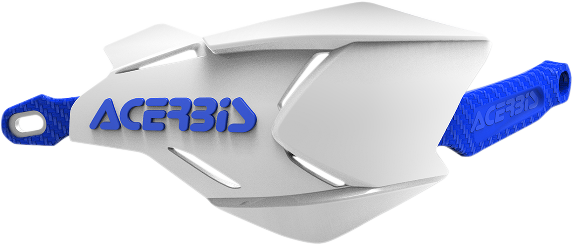 ACERBIS X-Factory Handguards - White/Blue 2634661029