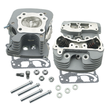 S&S Cycle 08-16 Touring Super Stock 79cc Cylinder Head Kit - Silver