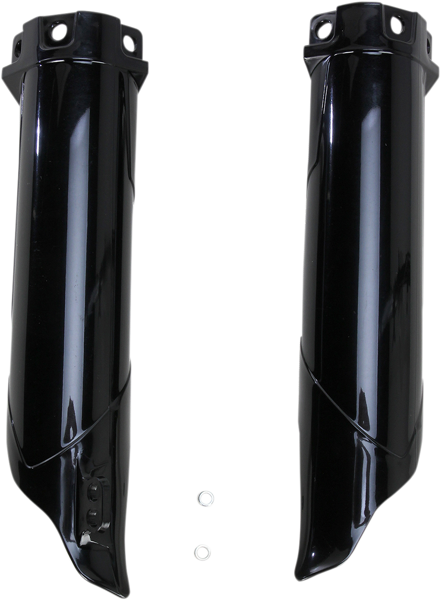 ACERBIS Fork Covers - Lower - Black 2374060001