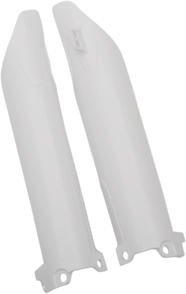 ACERBIS Fork Covers - Lower - White 2141760002
