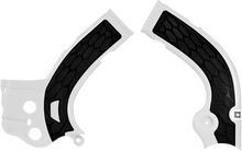 ACERBIS X-Grip Frame Guards - White/Black - YZ 250F/450F 2374261035