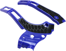 ACERBIS X-Grip Frame Guards - Blue/Black - YZ 125/250/X 2464741034