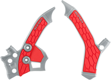 ACERBIS X-Grip Frame Guards - Silver/Red - CRF250L 2726851418