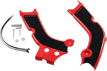ACERBIS X-Grip Frame Guards - Red/Black - Honda 2736331018