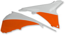 ACERBIS Airbox Cover - '16 OEM Orange/White 2374125412