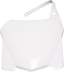 ACERBIS Front Number Plate - White 2113620002