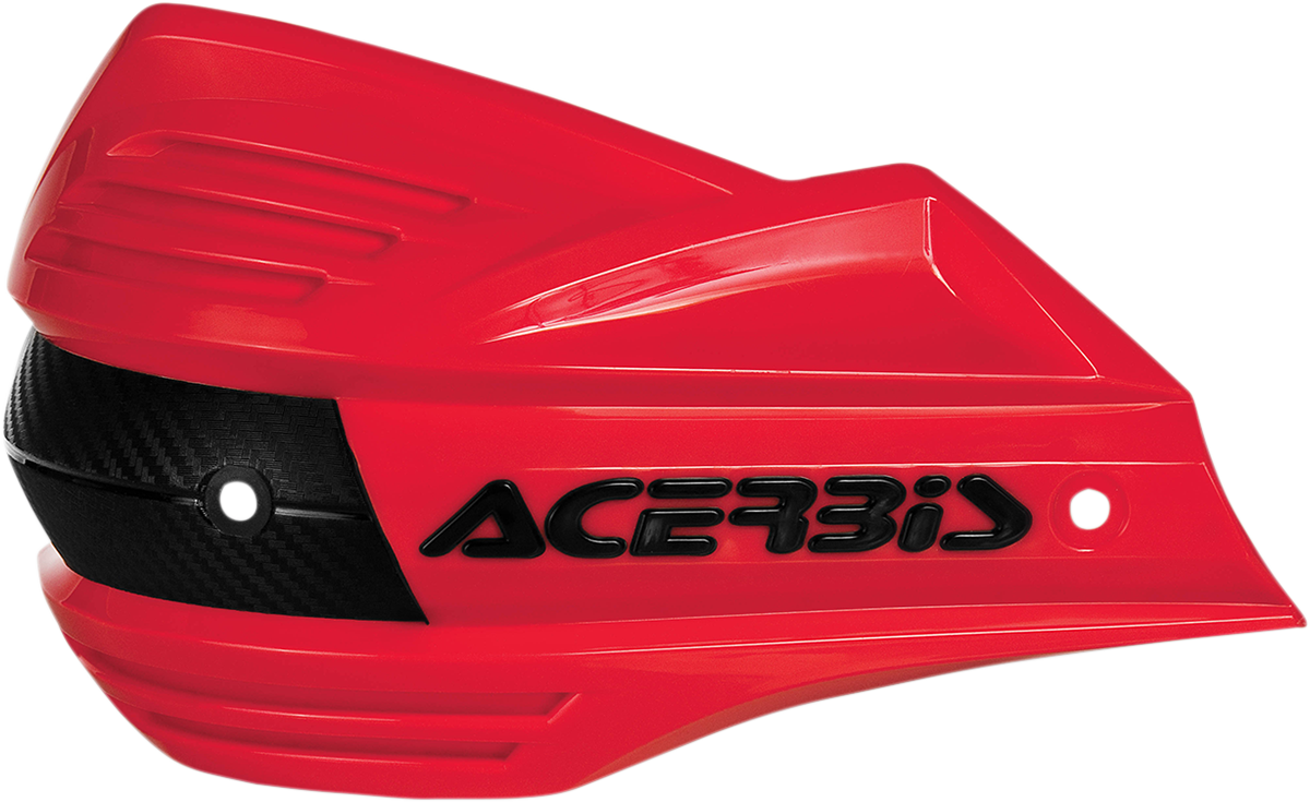 ACERBIS X-Factor Replacement Handshields - Red 2393480004