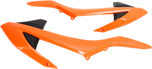 ACERBIS Radiator Shrouds - '16 OEM Orange/Black 2421085225