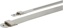 DEI Positive Locking Ties - 1/4" x 9" - Stainless Steel 010208