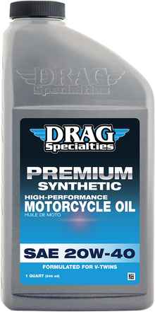 DRAG SPECIALTIES OIL Synthetic Engine Oil - 20W-40 - 1 U.S. quart 900-600
