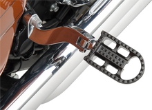 BILTWELL Mushman Foot Pegs - Standard - Black Electroplated 7002-201-01