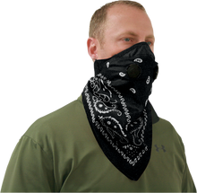 ATV-TEK Bandana Dust Mask - Black BDMBLK