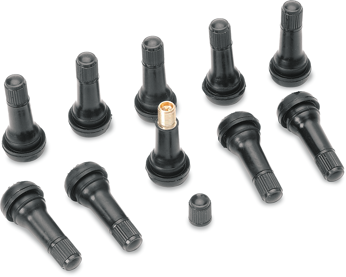 DILL AIR CONTROLS Valve Stem - Pull-In - Black TR-413WZ