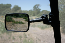 ATV-TEK Mirror - Clearview - Side View - Breakaway - Rectangle - Black UTVMIR1