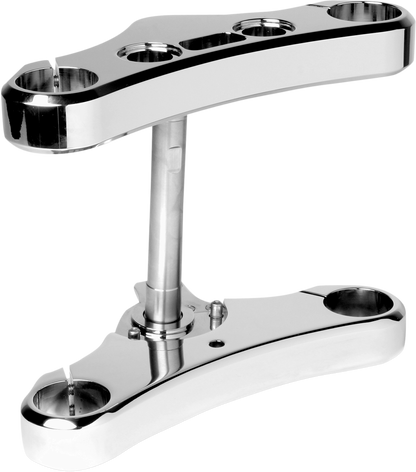 ACCUTRONIX Elite Triple Tree - 49 mm - Chrome - 5° Rake TWD549-ESC