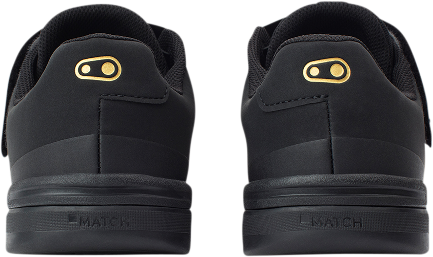 CRANKBROTHERS Stamp BOA® Flat Shoes - Black/Gold - US 7.5 STB01080A-7.5