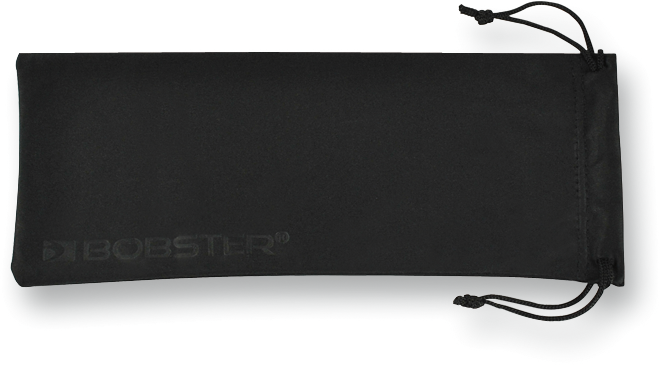 BOBSTER AXL Sunglasses - Gloss Black - Clear Lens EAXL001C