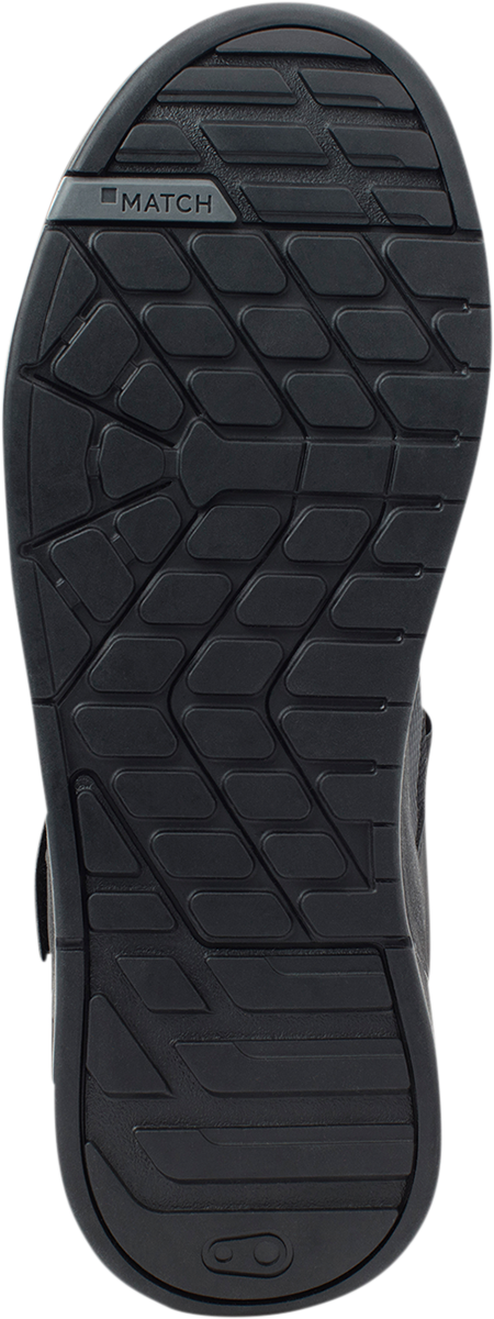 CRANKBROTHERS Stamp BOA® Flat Shoes - Black/Gold - US 13 STB01080A-13.0