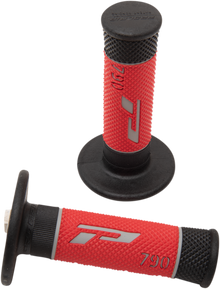 PRO GRIP 790 Triple Density Grips - Black/Red PA079000TGRO