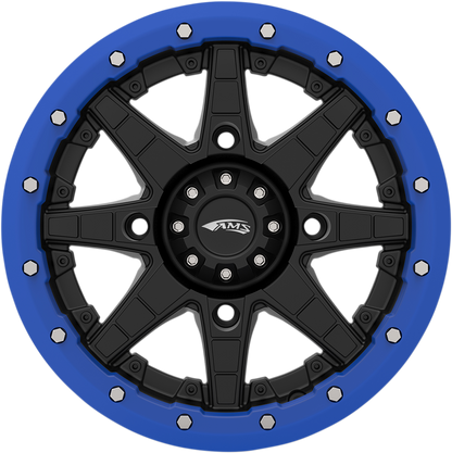 AMS Beadlock Ring - Replacement/Wheel - Roll'n 106 - Blue - 14" 14B03