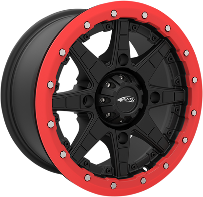 AMS Beadlock Ring - Replacement/Wheel - Roll'n 106 - Red - 14" 14B04