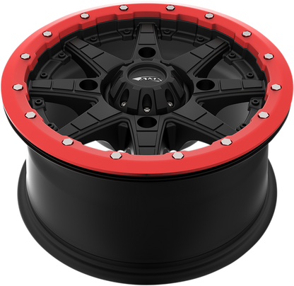 AMS Beadlock Ring - Replacement/Wheel - Roll'n 106 - Red - 14" 14B04