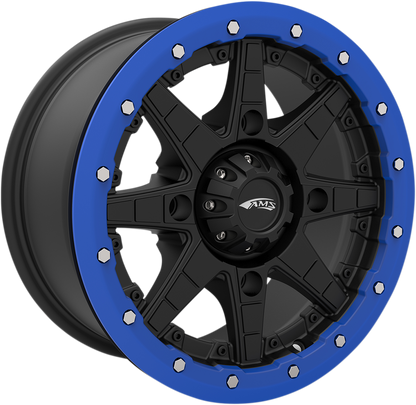AMS Beadlock Ring - Replacement/Wheel - Roll'n 106 - Blue - 15" 15B03