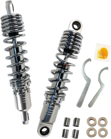 DRAG SPECIALTIES SHOCKS Premium Ride-Height Adjustable Shocks - 12.5" - Standard - Chrome C16-0167NUA
