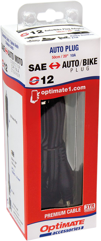 TECMATE Adapter - Plug to SAE O-12