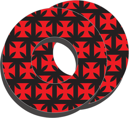 FACTORY EFFEX Grip Donuts - Iron Cross 08-67904