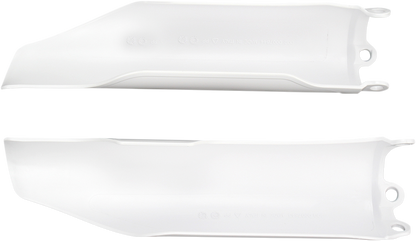 ACERBIS Fork Covers - Lower - White 2113710002