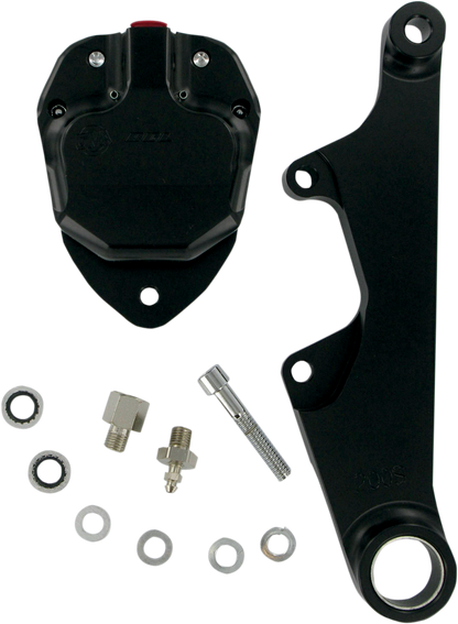 GMA ENGINEERING BY BDL Front Caliper - FXSTS - Smooth Black GMA-200SSB