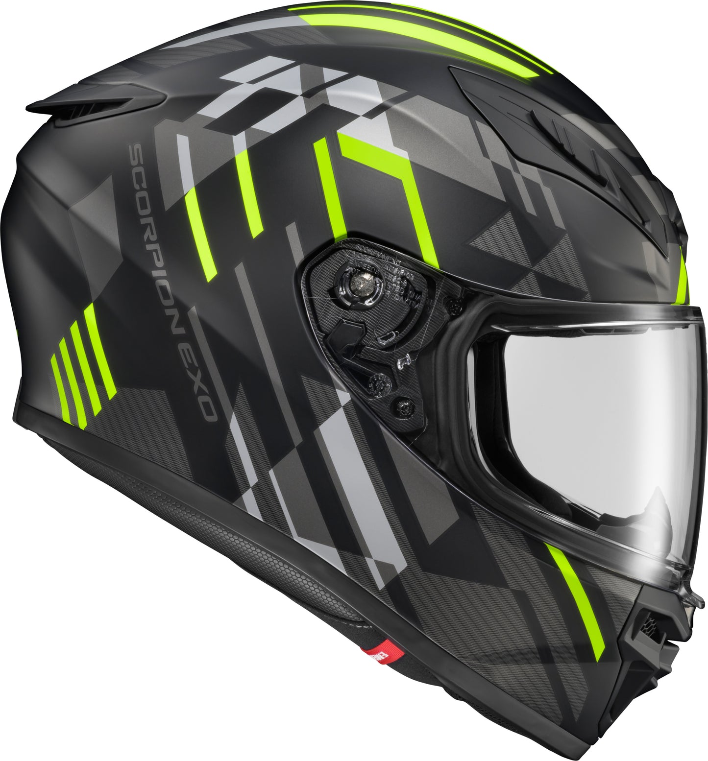 Exo R430 Full Face Helmet Paradox Hi Viz Sm