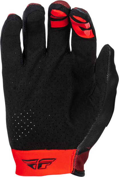 Youth Lite Gloves Black/Red Yl