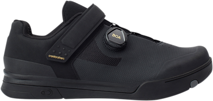 CRANKBROTHERS Mallet BOA® Clip-In Shoes - Black/Gold - US 8 MAB01080A-8.0