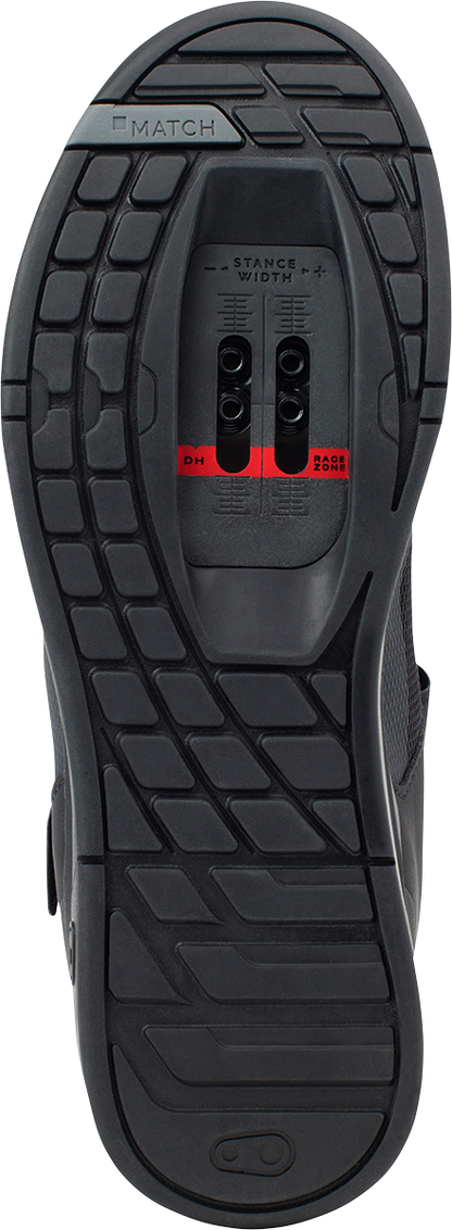 CRANKBROTHERS Mallet BOA® Clip-In Shoes - Black/Gold - US 8 MAB01080A-8.0