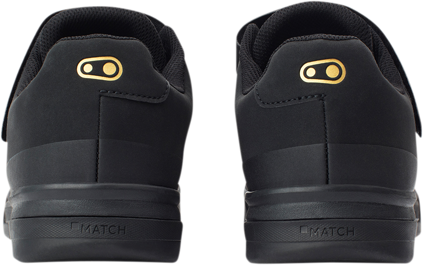 CRANKBROTHERS Mallet BOA® Clip-In Shoes - Black/Gold - US 8.5 MAB01080A-8.5