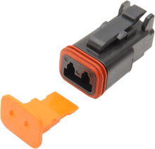 NAMZ Deutsch Plug - 2 Pin - Black DP-2B
