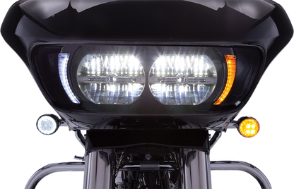CIRO Headlight Bezel - Black 45251