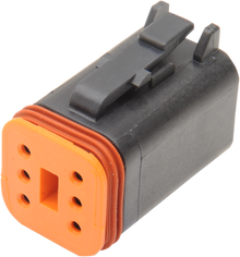 NAMZ Deutsch Plug - 6 Pin - Black DP-6B