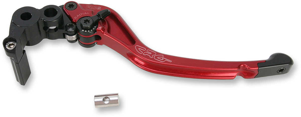 CRG RC2 Standard Brake Lever - Red 2RN-511-S1-T-R