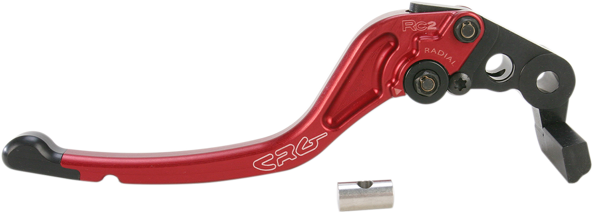 CRG RC2 Standard Brake Lever - Red 2RN-511-S1-T-R