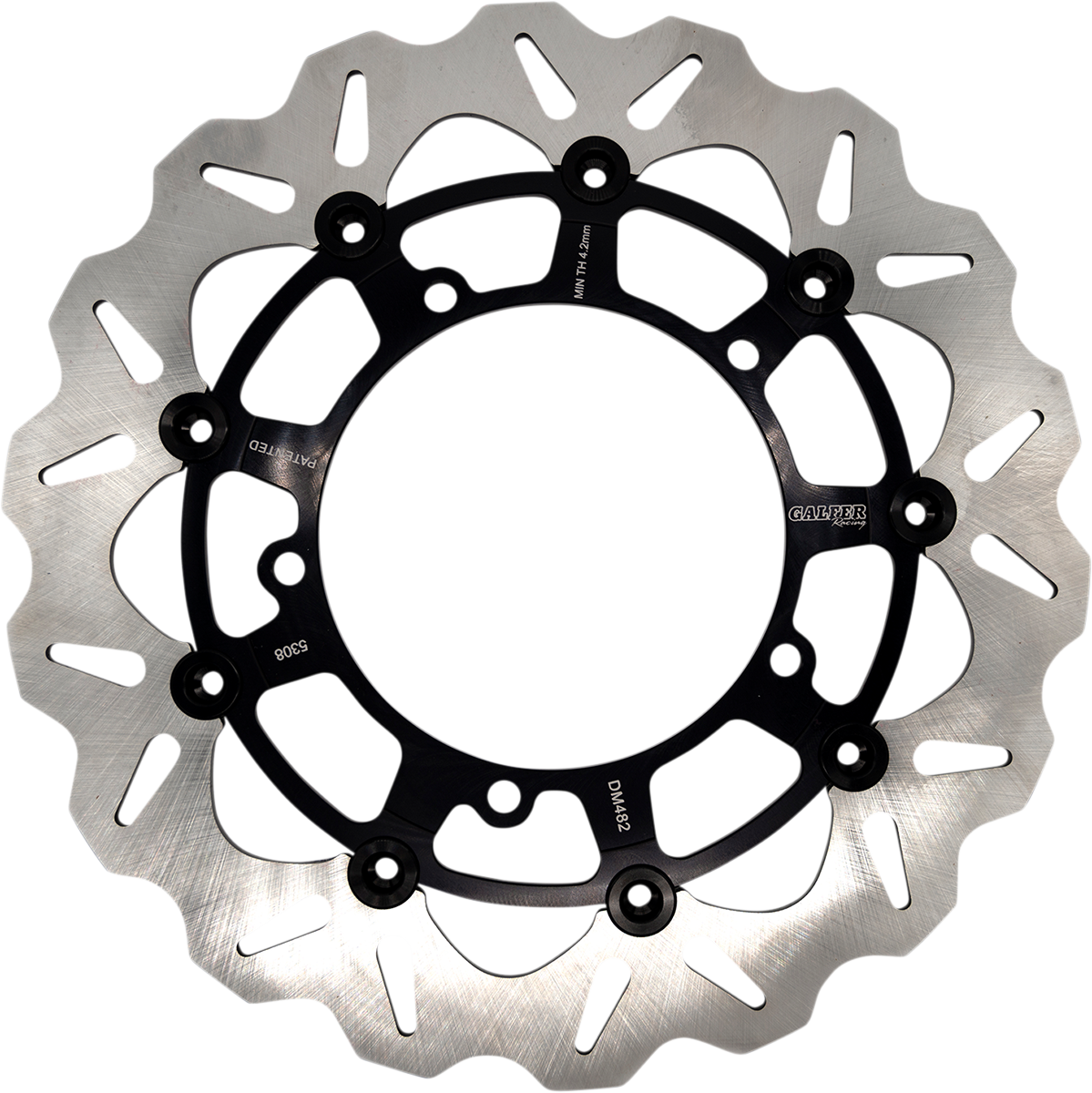 GALFER Brake Rotor - Front - Black Carrier DF482JCW
