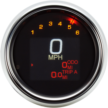 DAKOTA DIGITAL Tank Speedometer - Chrome Bezel - 3-3/8" MLX-3000